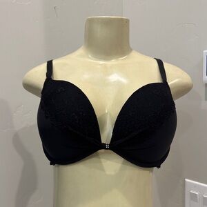 Victoria's Secret Black Lace Bra 36D